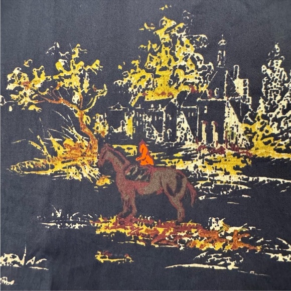 Hill House The Ophelia Nap Dress in Navy Equestrian Toile XS - Picture 11 of 14